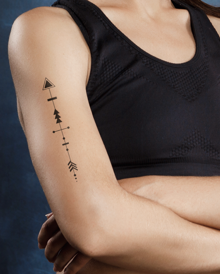 Arrow Temporary Tattoos