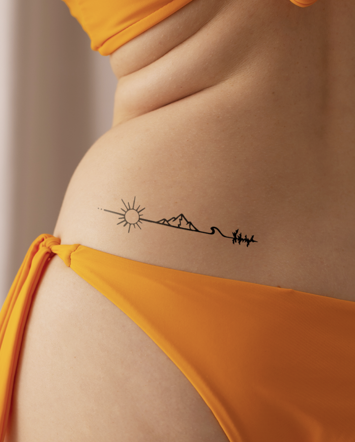 Travel Temporary Tattoos