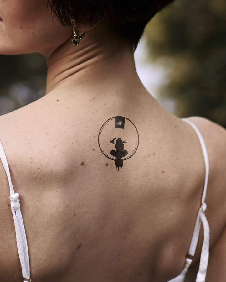 Itachi Uchiha Temporary Tattoos