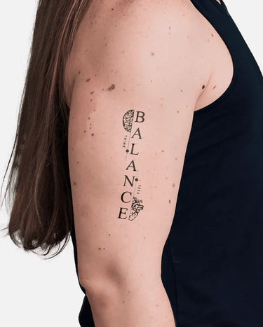 Balance Temporary Tattoos - Swag Ink