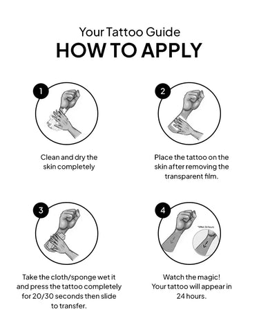 Nature Mountain Temporary Tattoos - Swag Ink