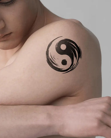 Ying Yang Temporary Tattoos - Swag Ink
